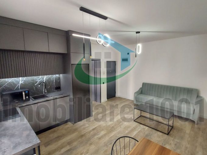 Apartament 3 camere, parter cu terasă și curte privată, imobil nou, finisat modern, mobilat, utilat