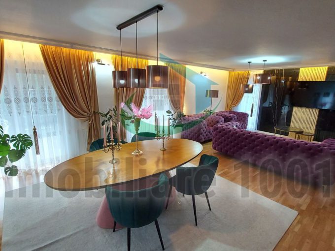 Satu Nou de Jos, casă cochetă, 5 camere, 3 băi, garaj dublu, suprafață 226 mp, teren 440 mp